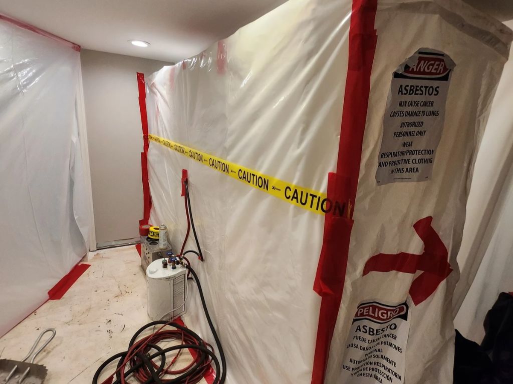 danger of asbestos in older homes