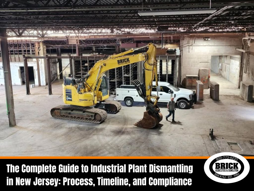 The Complete Guide to Industrial Plant Dismantling in New Jersey: Process, Timeline, and Compliance