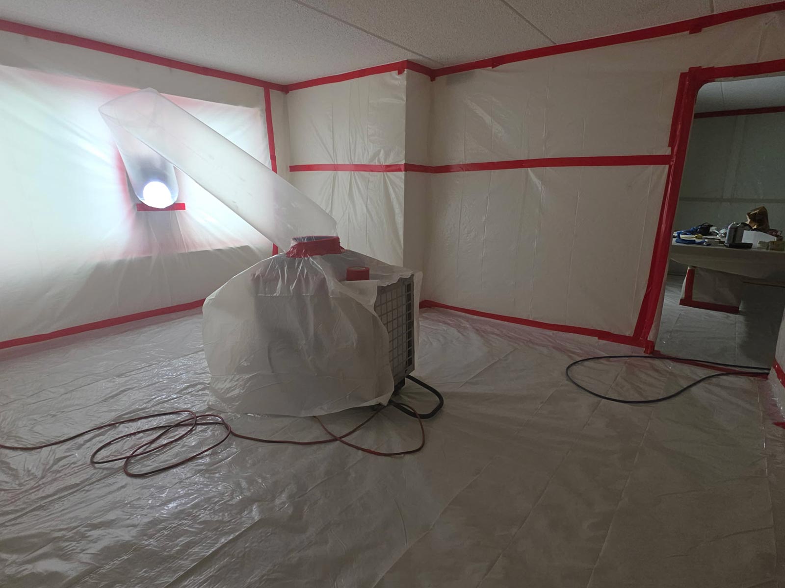 Gallery Detail: Popcorn Ceiling Asbestos Abatement In Wildwood Nj Condo Tower