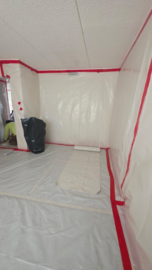 Popcorn Ceiling Asbestos Abatement in Wildwood, NJ Condo Tower 1