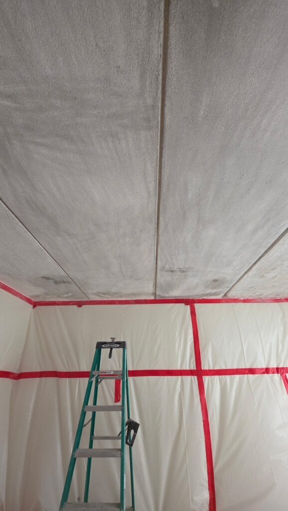 Popcorn Ceiling Asbestos Abatement in Wildwood, NJ Condo Tower 3
