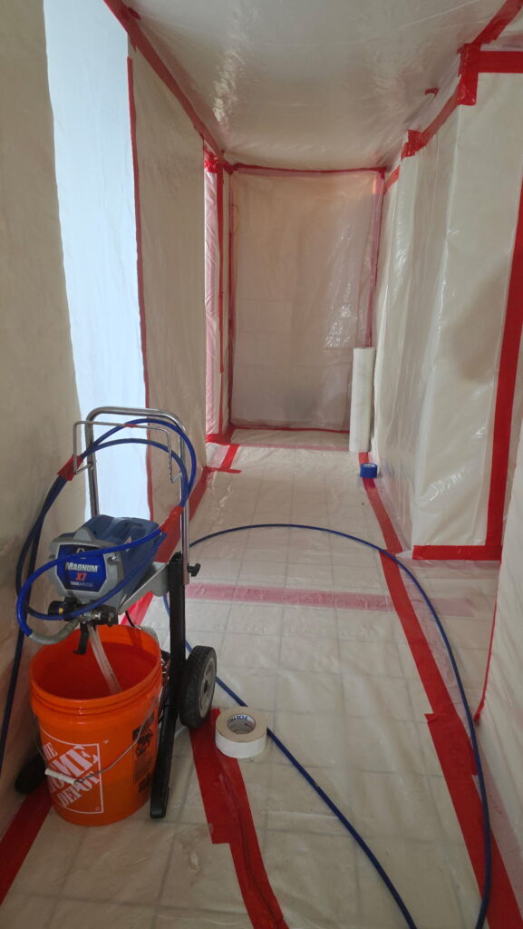 Popcorn Ceiling Asbestos Abatement in Wildwood, NJ Condo Tower 4