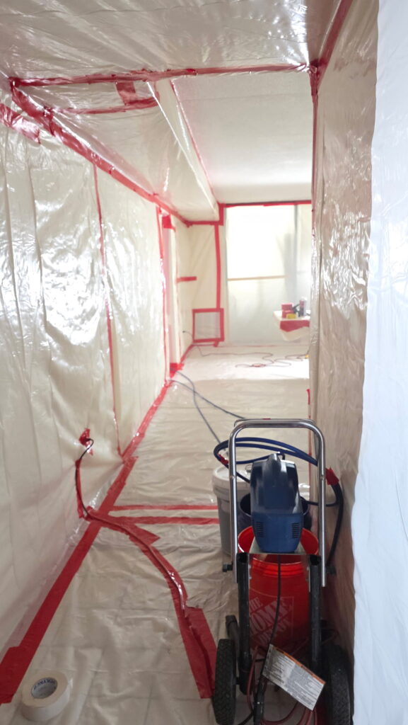 Popcorn Ceiling Asbestos Abatement in Wildwood, NJ Condo Tower 5