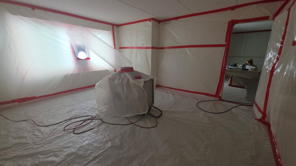 Popcorn Ceiling Asbestos Abatement in Wildwood, NJ Condo Tower 10