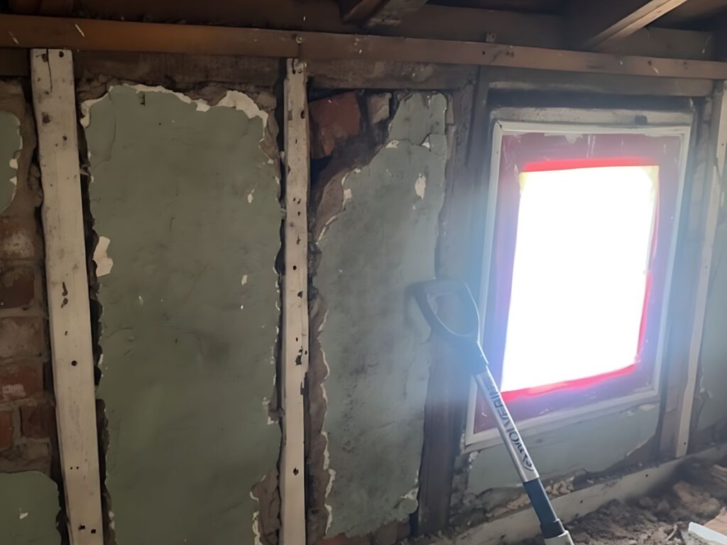 Asbestos Wall Plaster & Lathe Removal in a 250-Year-Old Historic Princeton Home 1