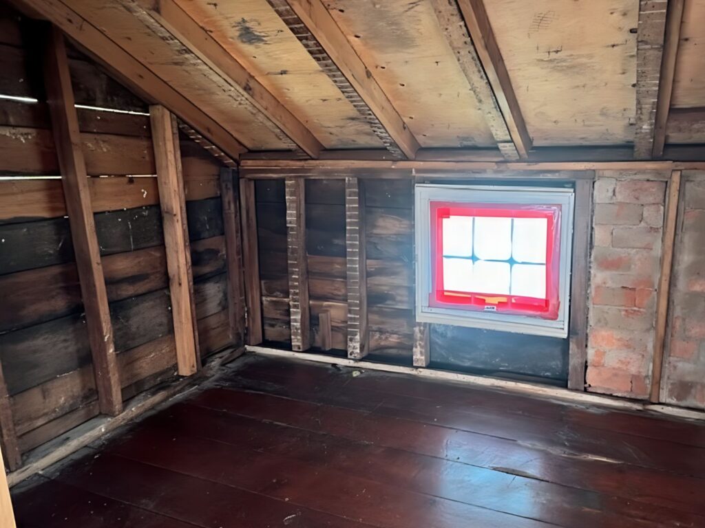 Asbestos Wall Plaster & Lathe Removal in a 250-Year-Old Historic Princeton Home 6