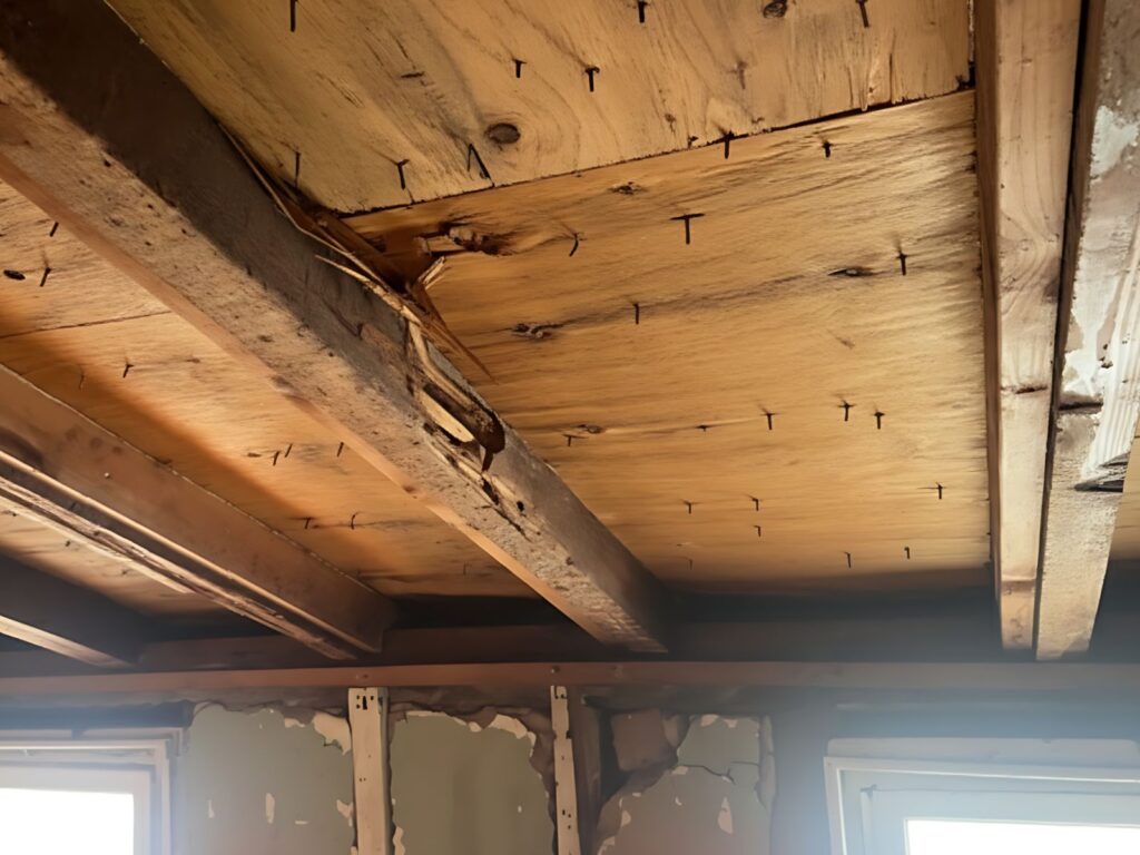 Asbestos Wall Plaster & Lathe Removal in a 250-Year-Old Historic Princeton Home 8