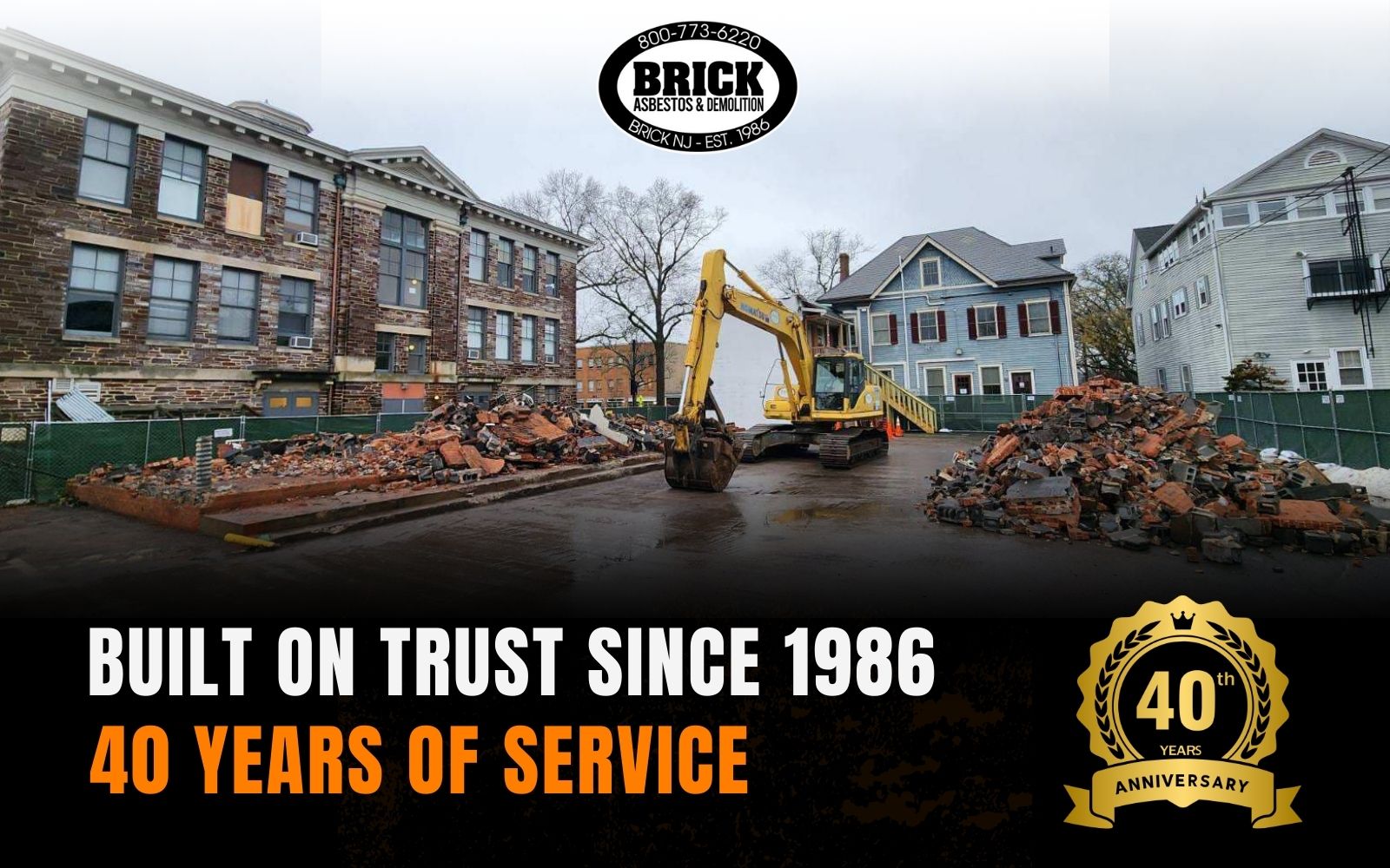 Brick Industries 40 Years Of Service