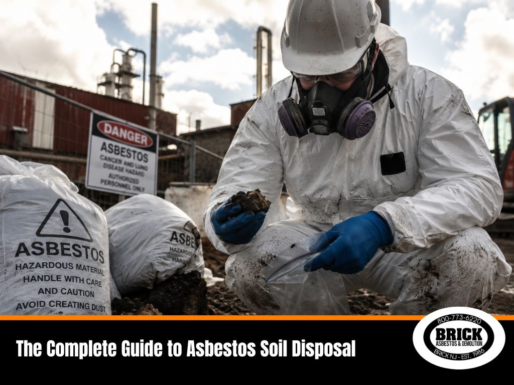 Comprehensive guide on the disposal of asbestos-contaminated soil, detailing safety and regulatory measures.